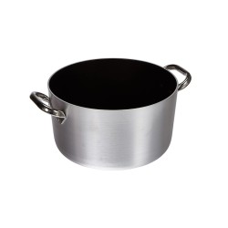Casseruola alluminio antiaderente alta 2 maniglie | Rausa srl