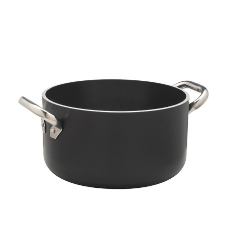 Casseruola alta 2 maniglie Alblack Pentole Agnelli