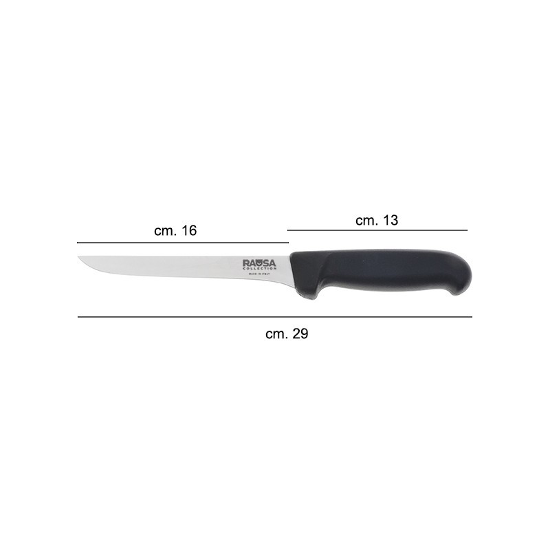 Coltello disosso Rausa acciaio inox professionale Rausa srl  in Coltelli cuoco