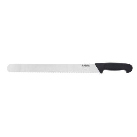 Coltello pane dentato Rausa X50CrMoV15 57 HRC