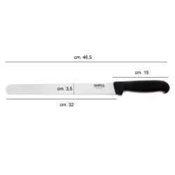 Coltello prosciutto largo Rausa acciaio inox Rausa srl  in Coltelli cuoco