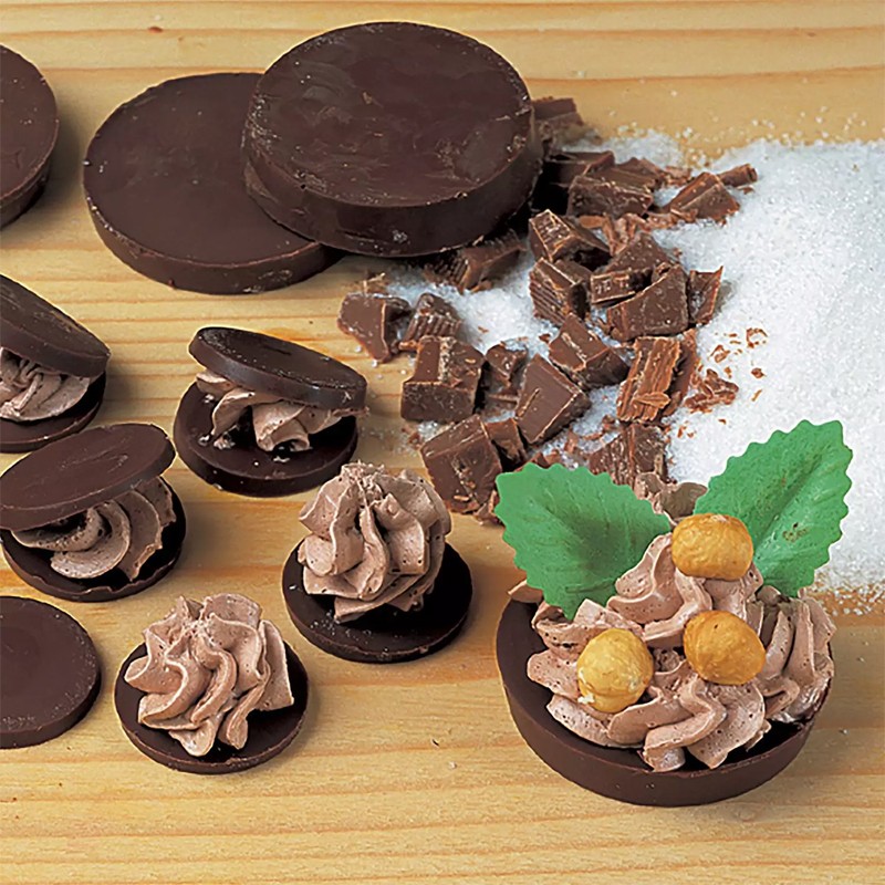 Forma silicone 24 fiorentine Silikomart  in Stampi in silicone per dolci