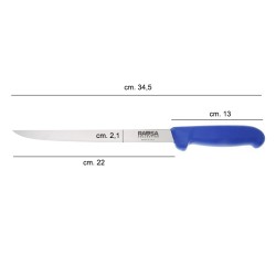 Coltello sfilettare flessibile Rausa acciaio inox Rausa srl  in Coltelli cuoco