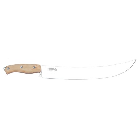 Coltello scimitarra Rausa acciaio X50CrMoV15