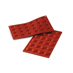 Forma silicone 24 semisfere | Stampi in silicone per dolci | Rausa