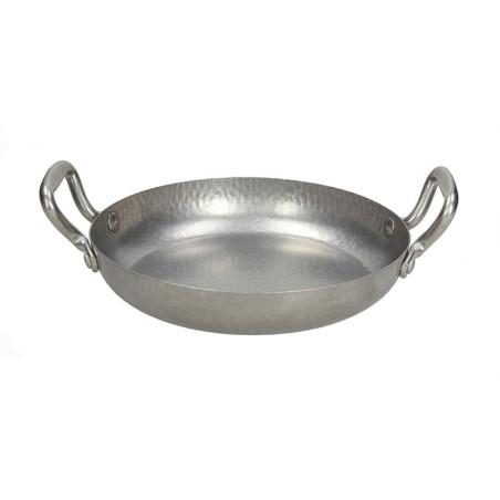Padella Tex Mex tonda cm 24 da portata inox