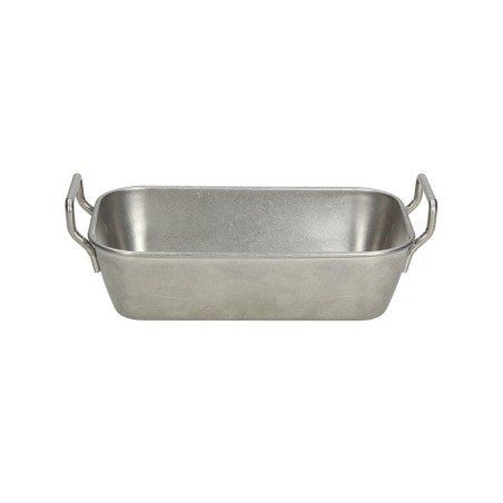 Tegame Tex Mex rettangolare cm 16,5 inox vintage
