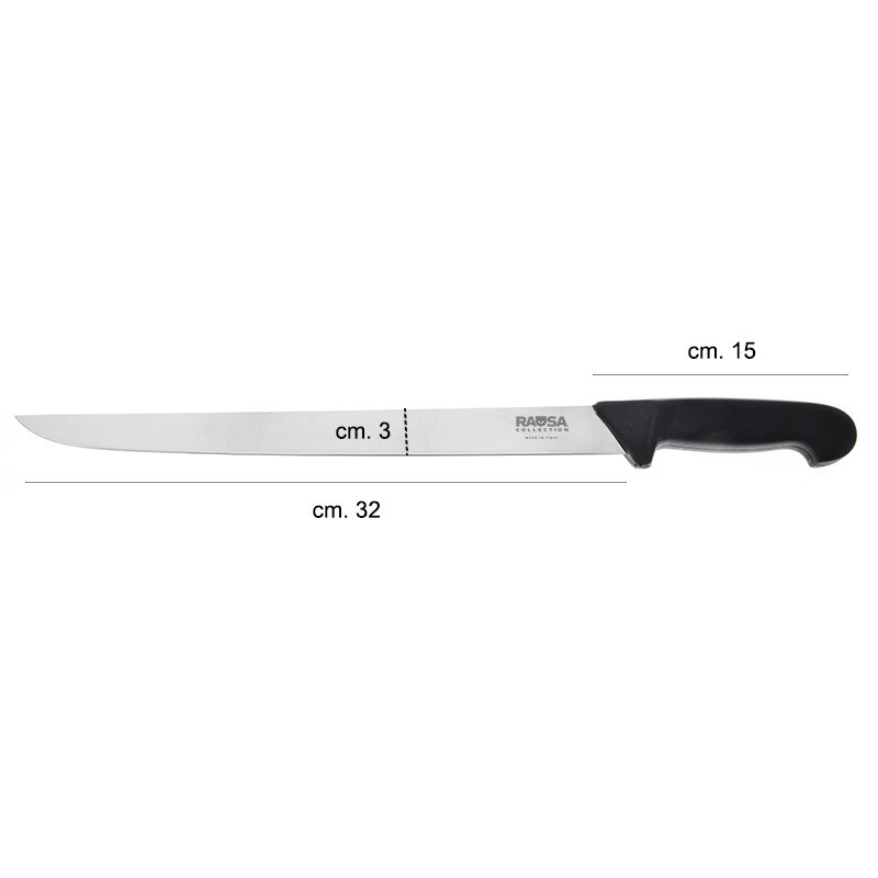 Coltello prosciutto medio rigido Rausa Rausa srl  in Coltelli cuoco
