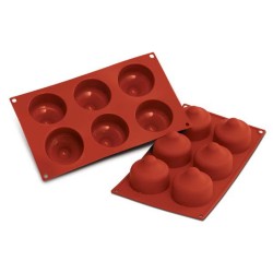 Forma silicone 6 baci | Stampi in silicone per dolci | Rausa srl