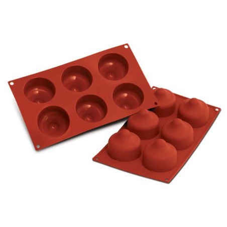 Forma silicone 6 baci | Stampi in silicone per dolci | Rausa srl