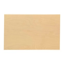 Spianatoia in legno 75x50 cm con fermo da banco