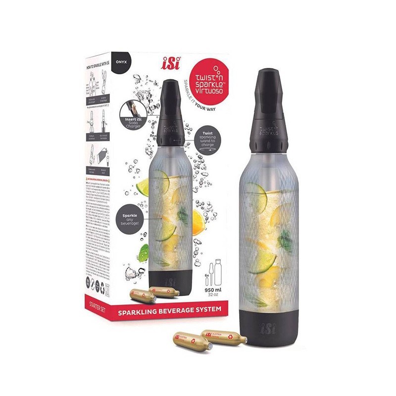 Sifone iSi Twist'n Sparkle Virtuoso Isi – Inspiring food  in Sifoni e accessori