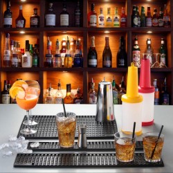 Tappetino da banco nero cm 57   in Tappetini bar