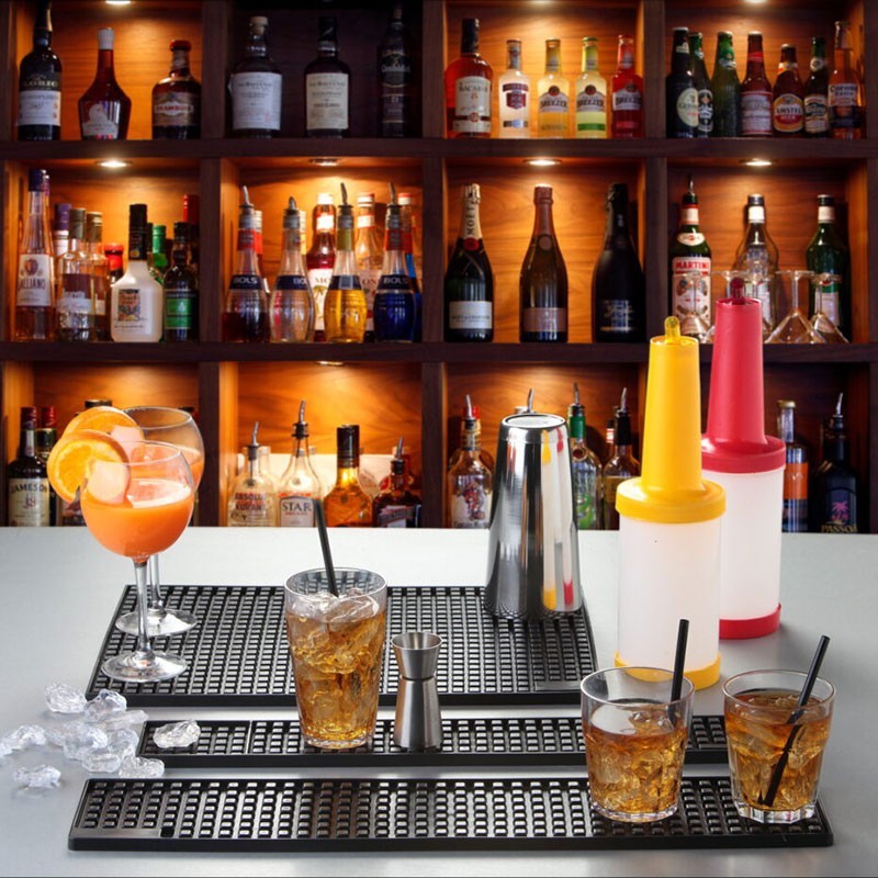 Tappetino da banco nero cm 57   in Tappetini bar
