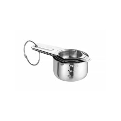 Set misurini dosatori in acciaio inox 4 pezzi