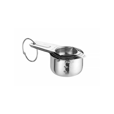 Set misurini dosatori in acciaio inox 4 pezzi