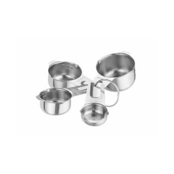 Set misurini dosatori in acciaio inox 4 pezzi   in Jiggers