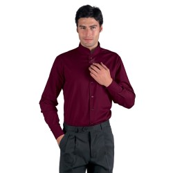 Camicia Unisex Dublino Isacco con Collo Coreano e Manica Lunga Isacco  in Camicie cameriere