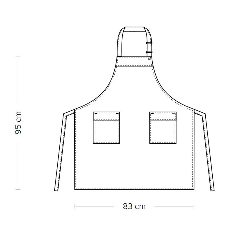Grembiule con pettorina Giblor's Bali Giblors  in Abbigliamento