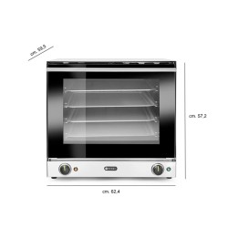 Forno elettrico a convezione professionale Hendi 4 teglie Hendi  in Apparecchi per la cottura