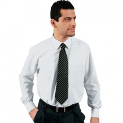 Camicia Uomo Bianca Isacco Manica Lunga da Sala