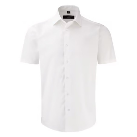 Camicia Uomo Bianca Slim Russell in Cotone