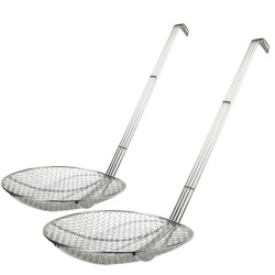 Schiumarola a rete in filo acciaio inox | Mestoli da cucina | Rausa