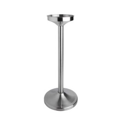 Colonna porta secchiello ghiaccio Vintage in acciaio inox