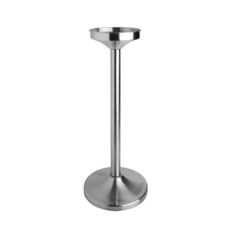 Colonna porta secchiello ghiaccio Vintage in acciaio inox