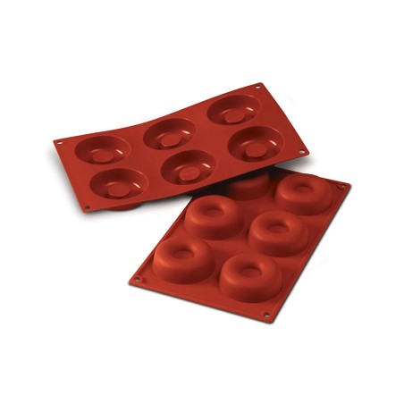 Forma silicone 6 savarin | Stampi in silicone per dolci | Rausa srl