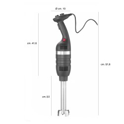 Frullatore a immersione 500W con albero 500 mm   in Apparecchi per la preparazione