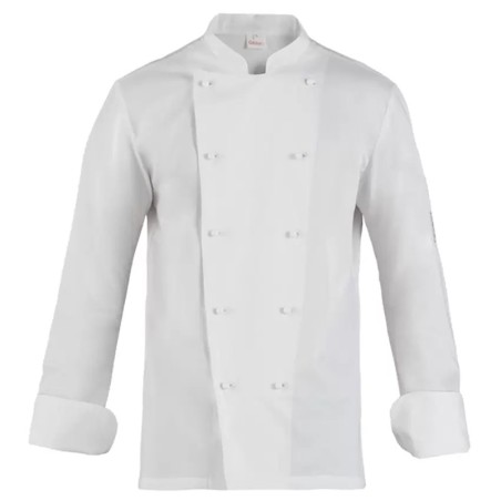 Giacca cuoco uomo colore bianco manica lunga | Rausa srl