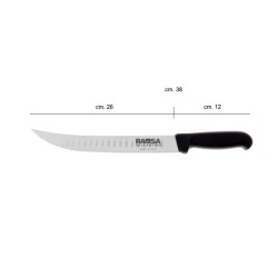 Coltello sciabola alveolata Rausa Rausa srl  in Coltelli cuoco