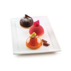 Forma silicone 6 semisfere 60 mm Silikomart  in Stampi in silicone per dolci