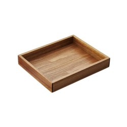 Supporto per vassoio buffet in acacia GN