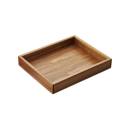 Supporto per vassoio buffet in acacia GN