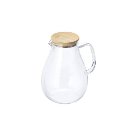 Caraffa in vetro con coperchio bamboo 1,7 L