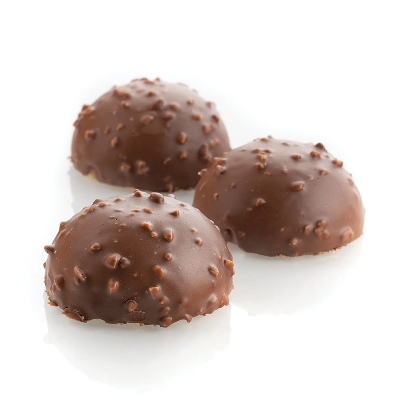 Forma silicone 6 semisfere 70 mm Silikomart  in Stampi in silicone per dolci