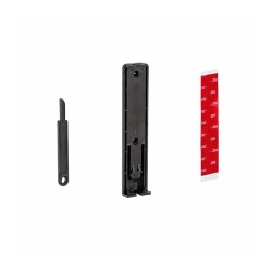 Kit staffa a muro per dispenser shampoo doccia hotel   in Linea cortesia hotel