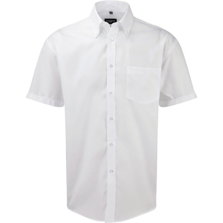 Camicia uomo manica corta bianca Russell