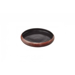Piatto gourmet tondo con bordo alto Zanzibar   in Piatti gourmet