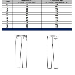 Pantalone Uomo con Pinces Isacco Nero da Sala Isacco  in Pantaloni cameriere