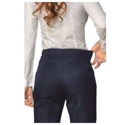 Pantalone Donna Trendy Isacco Blu Isacco  in Pantaloni cameriere