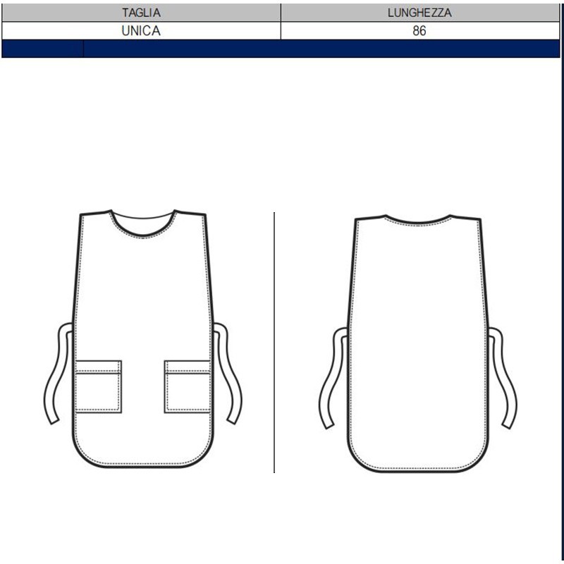 Poncho Tortora Unisex Isacco Isacco  in Camici lavoro