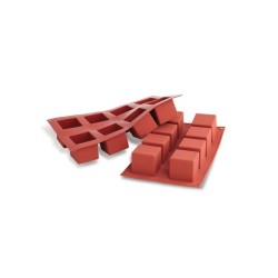 Forma silicone 8 cubi | Stampi in silicone per dolci | Rausa srl