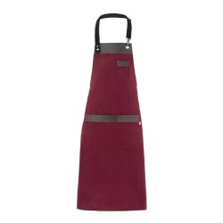 Grembiule Sala Tropez Giblor's Bordeaux con Pettorina