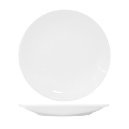 Piatto Piano Gural EO in Porcellana Ø25 e Ø27 cm
