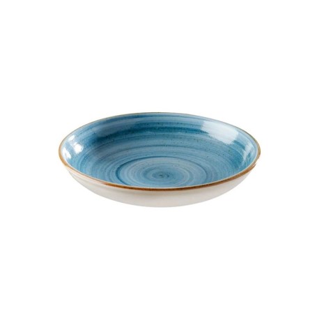 Piatto Fondo Artisan Azul in Porcellana Ø25,4 cm