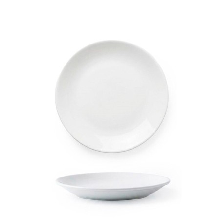 Piatto Dessert Coupe 21 cm in Porcellana