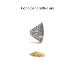 Cono inox per taglia mozzarella Fama industrie srl  in Apparecchi per la preparazione